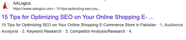 rich snippets